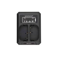 ProMaster Battery Dually Charger USB for Panasonic DMW-BLF19