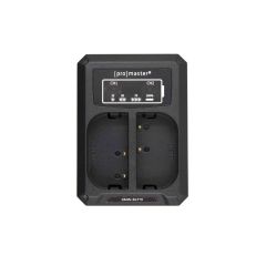 ProMaster Battery Dually Charger USB for DMW-BLK22 & Panasonic DMW-BLF19 Batteries