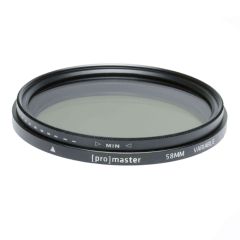 ProMaster Filter 58mm Variable ND