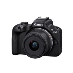 Canon EOS R50 & RF-S 18-45mm F4.5-6.3 IS STM Lens - Black