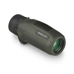 Vortex Solo 10x25 Monocular - front optic top slant side 