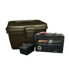 SpyPoint Kit-12V External Battery Kit - Black