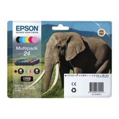 Epson Elephant 24 Claria Photo HD Ink 6-Colours Multipack