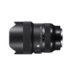 Sigma 14-24mm F2.8 DG DN | A - L-Mount Lens - horizontal, model info side with hood attached