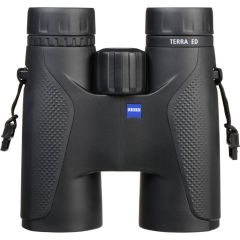 Zeiss Terra ED 10x42 Binoculars (2017 Edition) - Black / Black