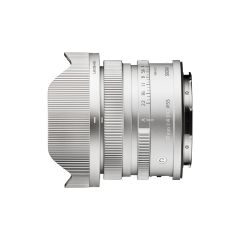 Sigma 17mm F4 DG | C - L-Mount Lens - Silver - topside horizontal