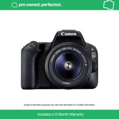 Pre-Owned Canon EOS 200D & EF-S 18-55mm f/3.5-5.6 III