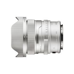 Sigma 20mm F2 DG I C - L Mount Lens - Silver - topside horizontal
