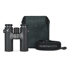 Swarovski CL Companion 10x30 Binocular (Anthracite) & Wild Nature Accessory Pack