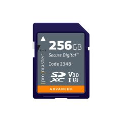 ProMaster Advanced SDXC V30 U3 Memory Card - 256GB