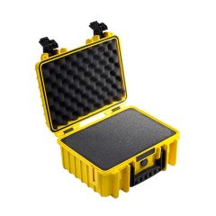 B&W Case Type 3000 Yellow with Foam