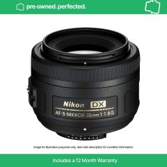 Pre-Owned Nikon AF-S DX 35mm F1.8G Lens