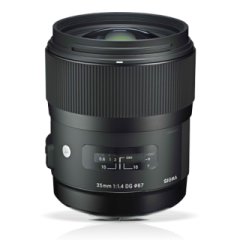 Sigma 35mm F1.4 HSM "Art" Series Lens - for Canon EF Mount