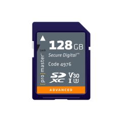 ProMaster Advanced SDXC V30 U3 Memory Card - 128GB