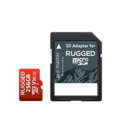 ProMaster Micro SDXC 256GB Rugged with SD adapter - front mockups