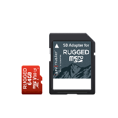 ProMaster Micro SDHC 64GB Rugged with SD adapter