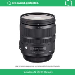 Pre-Owned Sigma 24-70mm F2.8 DG OS HSM | A - Canon EF Lens