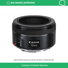 Pre-owned Canon EF 50mm f/1.8 IS STM