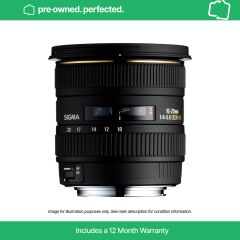 Pre-Owned Sigma 10-20mm F3.5 EX DC HSM Lens - Nikon F