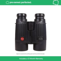 Pre-Owned Leica Trinovid 10X42 BA Binocular - top upright 