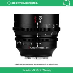 Pre-Owned 7Artisans 50mm T1.05 MF Cine Lens - L-Mount (APS-C)