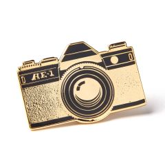  Photogenic Supply Co. Enamel Pin - AE-1 Gold 