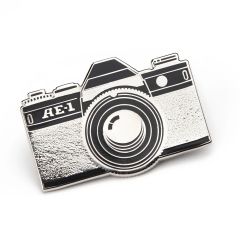  Photogenic Supply Co. Enamel Pin - AE-1 Silver 
