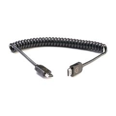 Atomos AtomX HDMI (Type-A) Male to HDMI (Type-A) Male Coiled Cable (40-80cm)