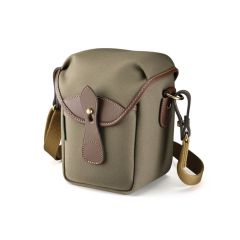 Billingham 72 Camera Bag - Sage FibreNyte / Chocolate Leather