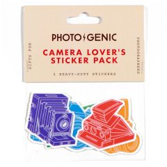  Photogenic Supply Co. Sticker Pack - Camera Lover - pack front 