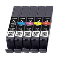 Canon PGI-72 MBK/C/M/Y/R 5 Ink Cartridge Multipack