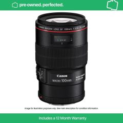 Canon EF 100mm F2.8L Macro IS USM Lens