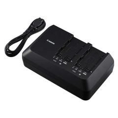 Canon Pro Video Dual Battery Charger for C300 Mark II Batteries