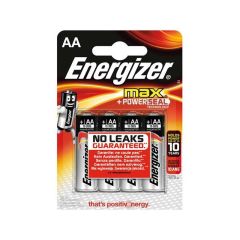 Energizer Battery Max AA/E91 (4 Pack)