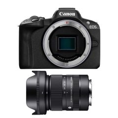Canon EOS R50 Body & Sigma 18-50mm F2.8 DC DN | C Kit