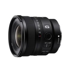 Sony FE 16mm F1.8G Lens - front slant 