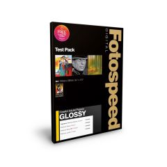 Fotospeed Test Pack A4 - Fine Art Glossy - 9 Sheets
