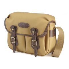 Billingham Hadley Small Shoulder Camera Bag - Khaki Fibrenyte / Chocolate Leather