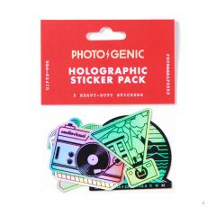  Photogenic Supply Co. Sticker Pack - Holographic - pack front 