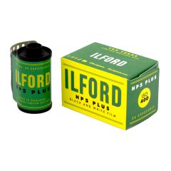 Ilford HP5 Plus 35mm Black & White Film - 36 Exposures - slant with limited 145-year packaging and cassette