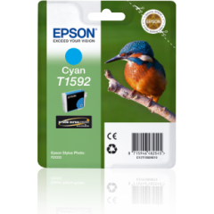 Epson Kingfisher T1592 Cyan Ink for Stylus R2000 Printer