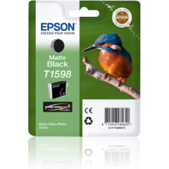 Epson Kingfisher T1598 Matte Black Ink for Stylus R2000 Printer
