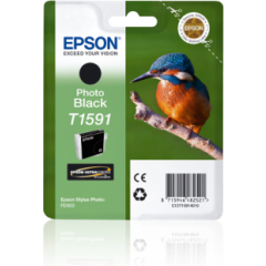 Epson Kingfisher T1591 Photo Black Ink for Stylus R2000 Printer
