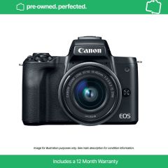 Pre-Owned Canon EOS M50 & EF-M 15-45mm IS STM Lens