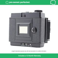 Pre-Owned Mamiya RB67 6X8 Motorised 120 Film Back - FRONT SLANT 
