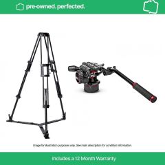 Pre-Owned Manfrotto 546GB Aluminium Video Tripod & N8 Nitrotech Video Head