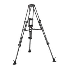 Manfrotto CF Twin MS Video Tripod (100/75mm Bowl)