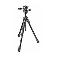 Manfrotto 290 Dual Aluminium 3-Section Tripod Kit With 3-Way Head