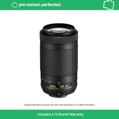 Pre-Owned Nikon AF-P DX 70-300mm F4.5-6.3G ED VR Lens 