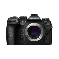 OM System OM-1 Mark II Body - front straight 